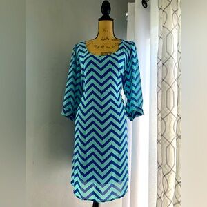 Heart Soul Plus Womens Dress 1X